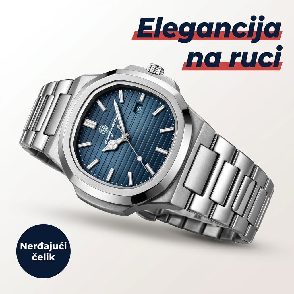 Poedagar elegantni muški sat